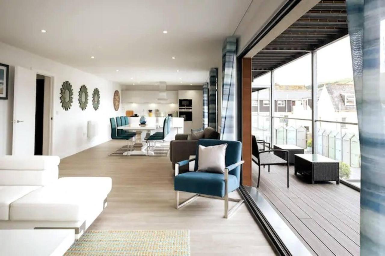 4Br-8Guests-Balcony-Beachview-Pool-Pets Woolacombe Exterior foto